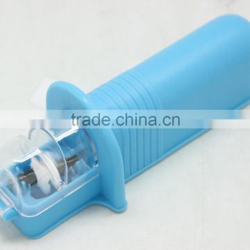 HOT SELLING PLASTIC PP KNIFE SHARPENER WITH DISPLAYBOX