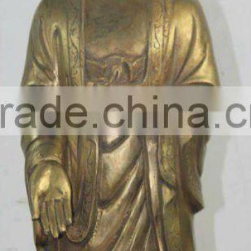 Antique Tibetan Standing Buddha Statue Bronze