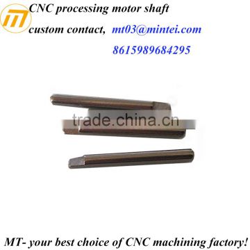 high precision CNC lathe milling motor shaft