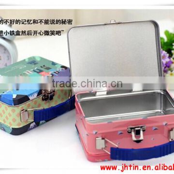 locking cooler box,Handle tin box with lock/Box for packing