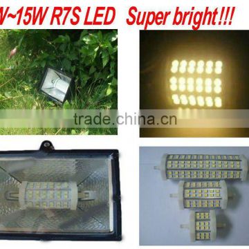 2012 Popular LED 5w R7S Lampen with factory prices
