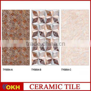 3D ink jet cheap ceramic wall tile for kitchen and bathroom 12x8 #TY0054