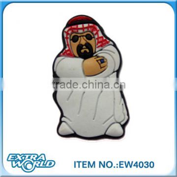 Saudi Arabia souvenir pvc magnet for fridge