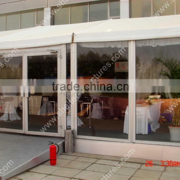 2012 New marquee 15m x 30m glass wall tent