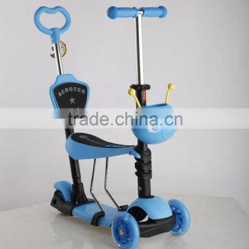 Maxi Micro Scooter with Seat and Push Bar and New Design Turning System