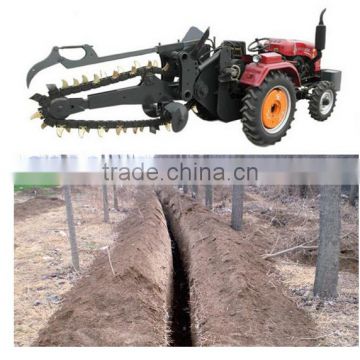 Hot sale tractor mounted mini trencher with best price