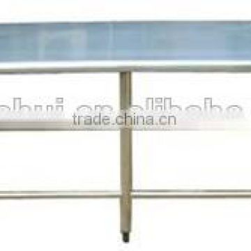 stainless steel restaurant kitchen furniture of work table and workbench