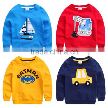 Children Clothing Round Collar Hoodies Pullover Child Clothes Of Made In China