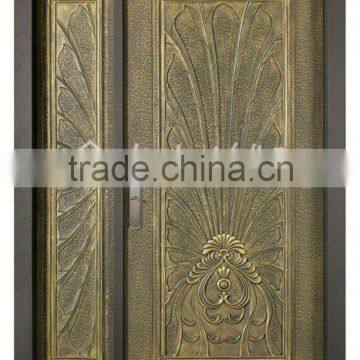 Cast aluminium crafwork door