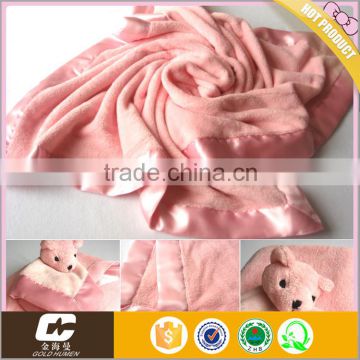 SEDEX WCA SQP AUDIT China Supplier Blanket Soft Touch Coral Fleece Baby Blanket
