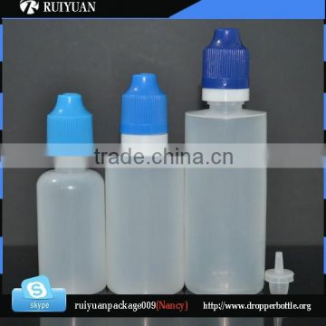 4oz PE plastic squeeze bottle tamperproof for e juice