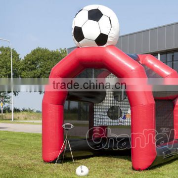 SPEED SOCCER SHOOTER inflatable football shooting/toss throwing game