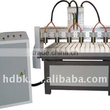 Six-heads CNC Relief Carving Machine