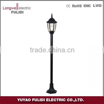 outdoor garden pole lantern/plastic street light/standing gate light