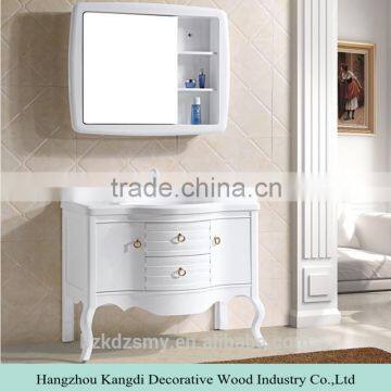 European Luxury Waterproof White Bathroom Vanity