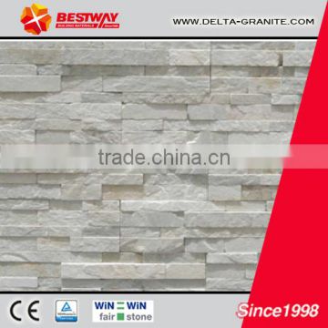 white marble cultural stone&interior marble cultured stone