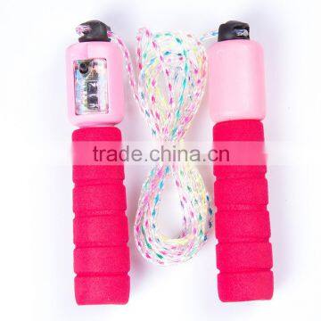 pink girl gift jumping rope