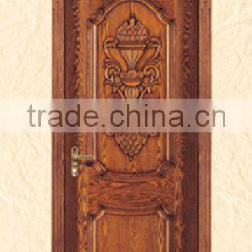 exterior prehung mahogany solid wooden door TWED-23