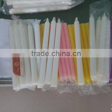 cheapest! whithe household stick candle from biggest candle factory in China