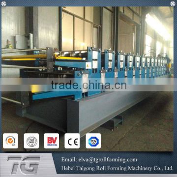 High frequency double sheet metal roofing machine