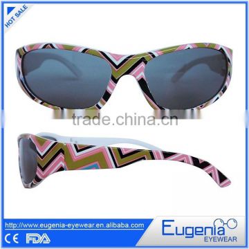 stripe series fashion pattern kids fashion sunglasses