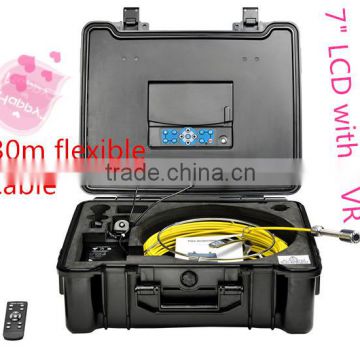 NEW product digital inspection camera with 7" Color TFT LCD,with meter counter