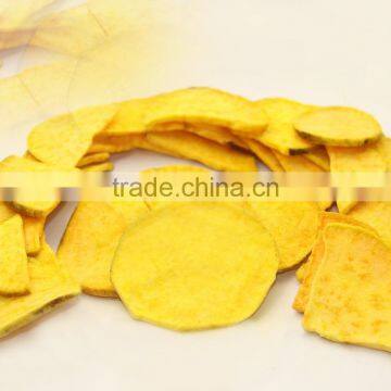 Healthy snacks Vacuum Fried Sweet potato chips Fruit and Vegetable Snacks