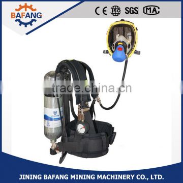 Coal mine rescue tool air breathing apparatus