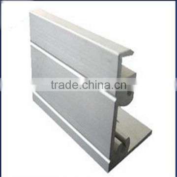 6063-T5 aluminum profiles used in greenhouse frame, mill finished