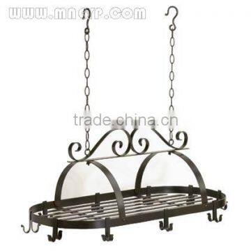 Wrought Iron Pot Rack