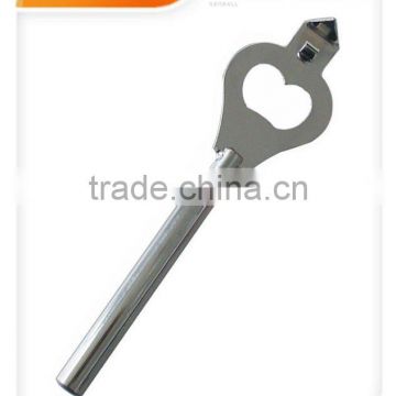 Stainless steel metal bottle opener