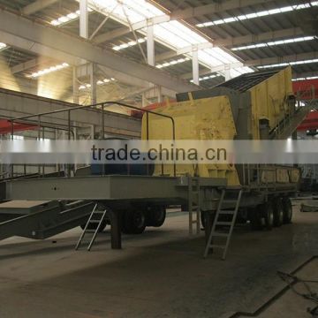 2015 Trailer Mounted Secondary Crusher Plant for Limestone Crushing