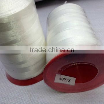 Fully stocked High tenacity industrial sewing thread