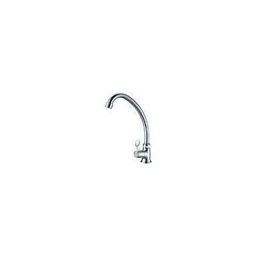 Contemporary Rotating Handle Kitchen Sink Water Faucet Brass Single Cold Kitchen Taps