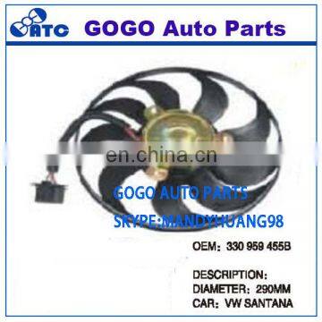 Car Radiator Cooling Fan For V-W S-ANTANA 330959455B