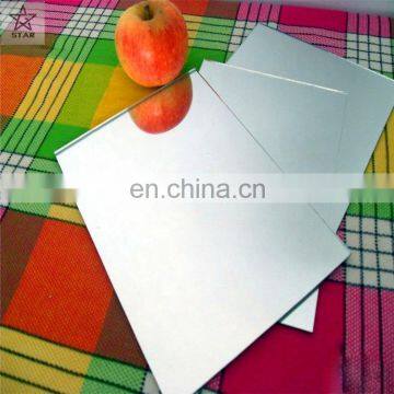 1mm-3mm big size clear sheet glass mirror used for cutting small pocket mirror