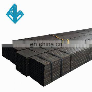 Low carbon Hollow ERW Black Square Steel pipe