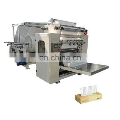 Fully auto 4lines box drawing facial tissue making machine