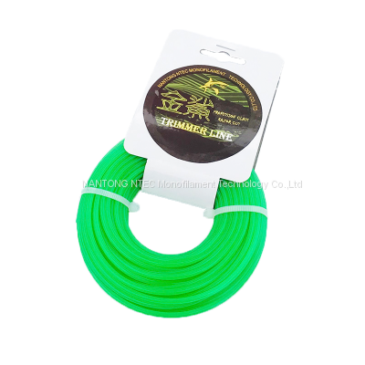 Good Quality 2.0mm 2.4mm 2.7mm  Nylon Grass Weed Trimmer Line For Brush Cutting 15m card head packing