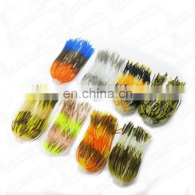 2.5 Inches Fishing Lure Parts Rubber Skirts Fishing Bait Skirts