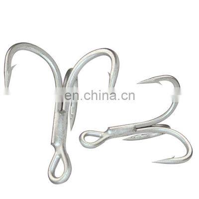 Owner 10pcs/bag Super Strong Lure Fishing Hook Three Claw Hook Wholesale Treble Hook