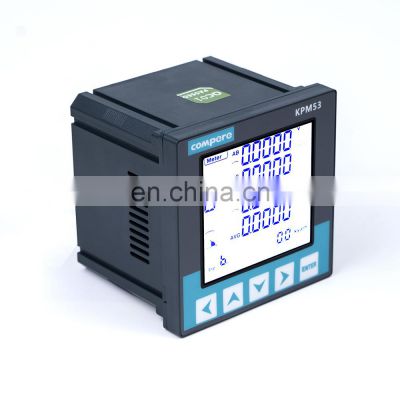 3 Phase Wattmeter Voltmeter Smart Meter Power Quality Analyzer for Solar Energy System Monitor Digital Power Meter