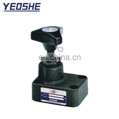 Taiwan YEOSHE one-way throttle valve SRCG SRG-06 SRG-03 10 flow control hydraulic valve