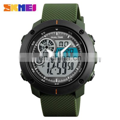 new arrival SKMEI 1361 sport hand band clock time watch hot selling good quality analog digital watch men