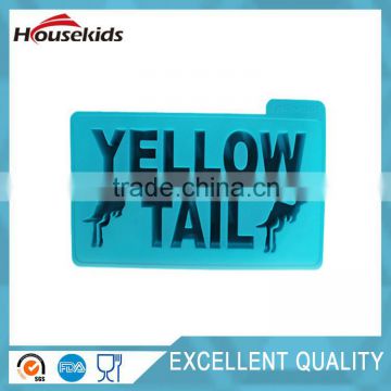 Yellow Tail ice tray cube silicone cute cookie jelly chocolate molds