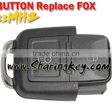 Best quality VW 2 Button Remote Replace Fox Horse Head Remote Control