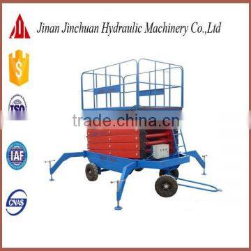 jinan high efficiency mobile scissor stair lift