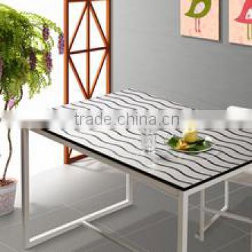 Stripe pattern pvc table cloth