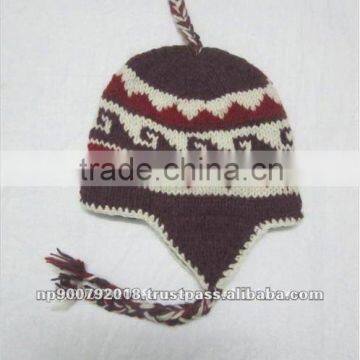 Wool Knitted Fashionable Winter Hat