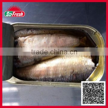 Most popular exporting ingredient fish tin can fish canning plant